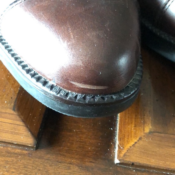 Men’s size 8 1/2M brown leather Nunn Bush lace up dress shoes - Picture 2 of 10